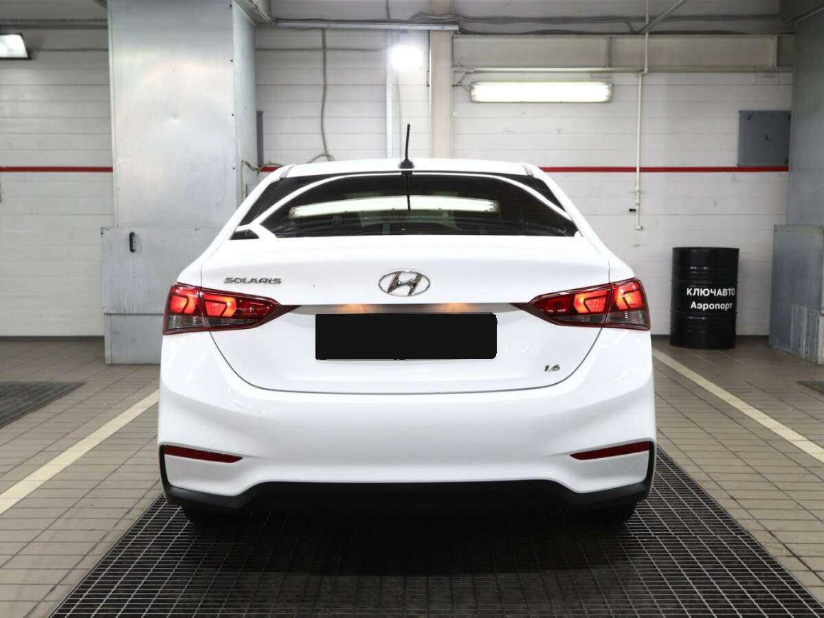 Hyundai Solaris с пробегом — 2019 год. Фото: #3