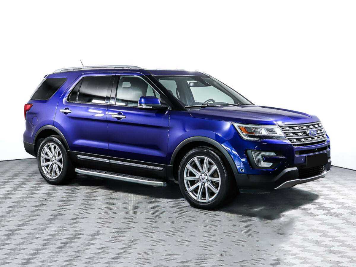 Ford Explorer с пробегом — 2017 год. Фото: #1