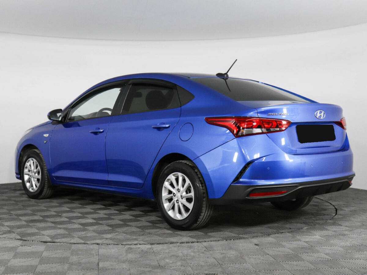 Hyundai Solaris с пробегом — 2021 год. Фото: #6