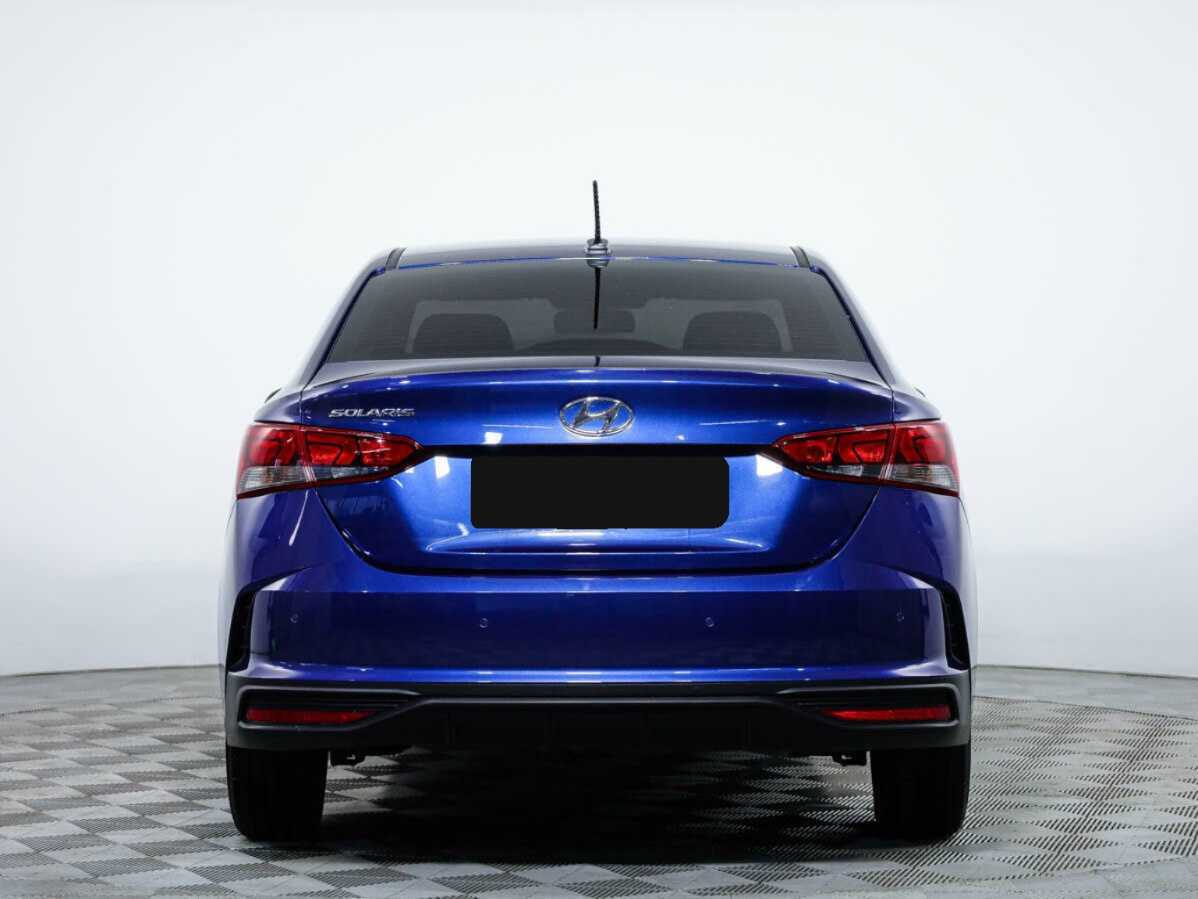 Hyundai Solaris с пробегом — 2021 год. Фото: #4