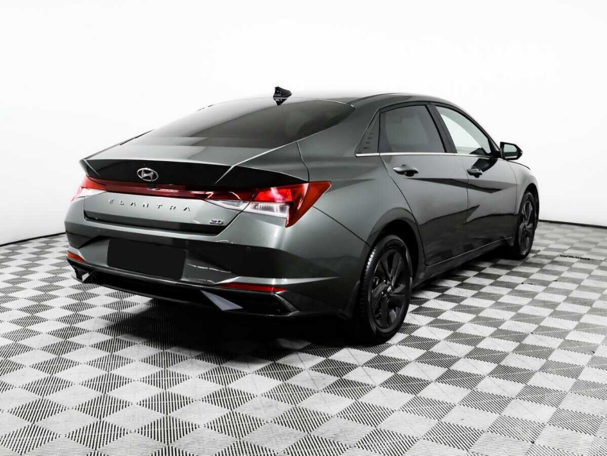 Hyundai Elantra с пробегом — 2021 год. Фото: #4