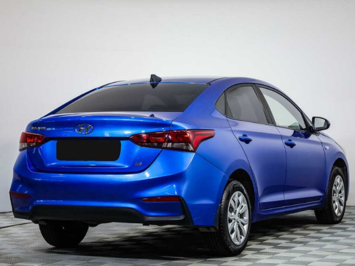 Hyundai Solaris с пробегом — 2018 год. Фото: #3