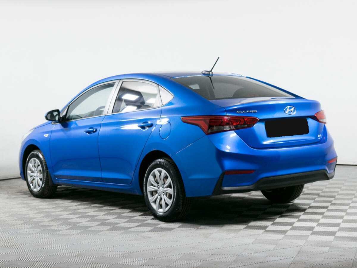 Hyundai Solaris с пробегом — 2019 год. Фото: #4