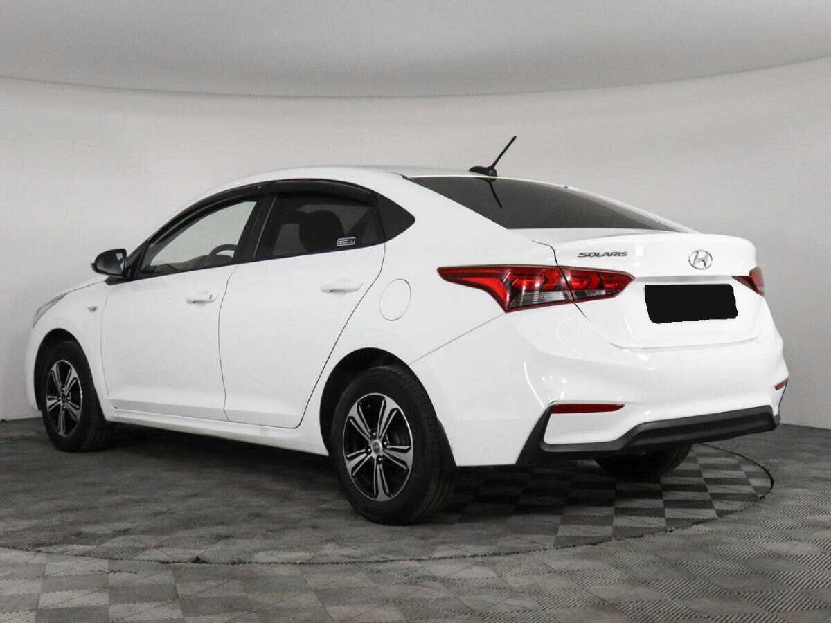 Hyundai Solaris с пробегом — 2017 год. Фото: #6