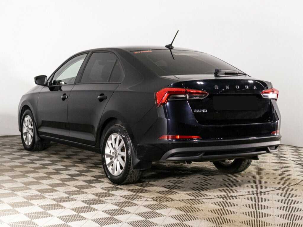 Skoda Rapid с пробегом — 2020 год. Фото: #6
