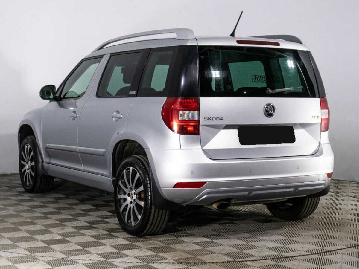 Skoda Yeti с пробегом — 2015 год. Фото: #6