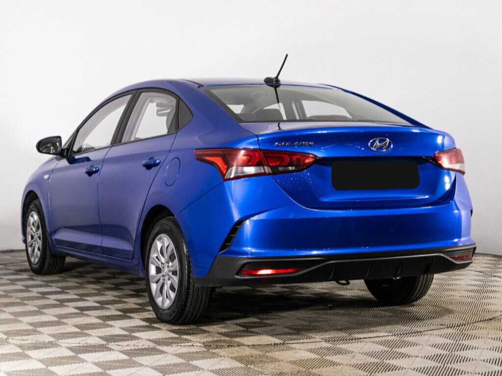 Hyundai Solaris с пробегом — 2020 год. Фото: #6