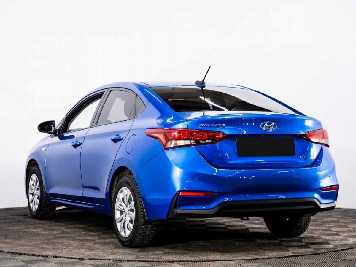 Hyundai Solaris с пробегом — 2018 год. Фото: #3