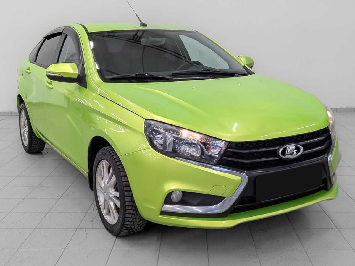 Lada (ВАЗ) Vesta с пробегом — 2016 год. Фото: #2