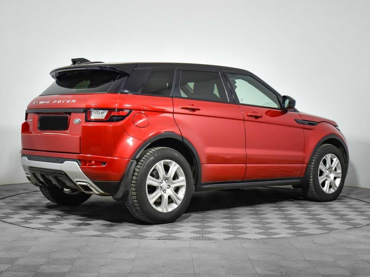 Land Rover Range Rover Evoque с пробегом — 2016 год. Фото: #4