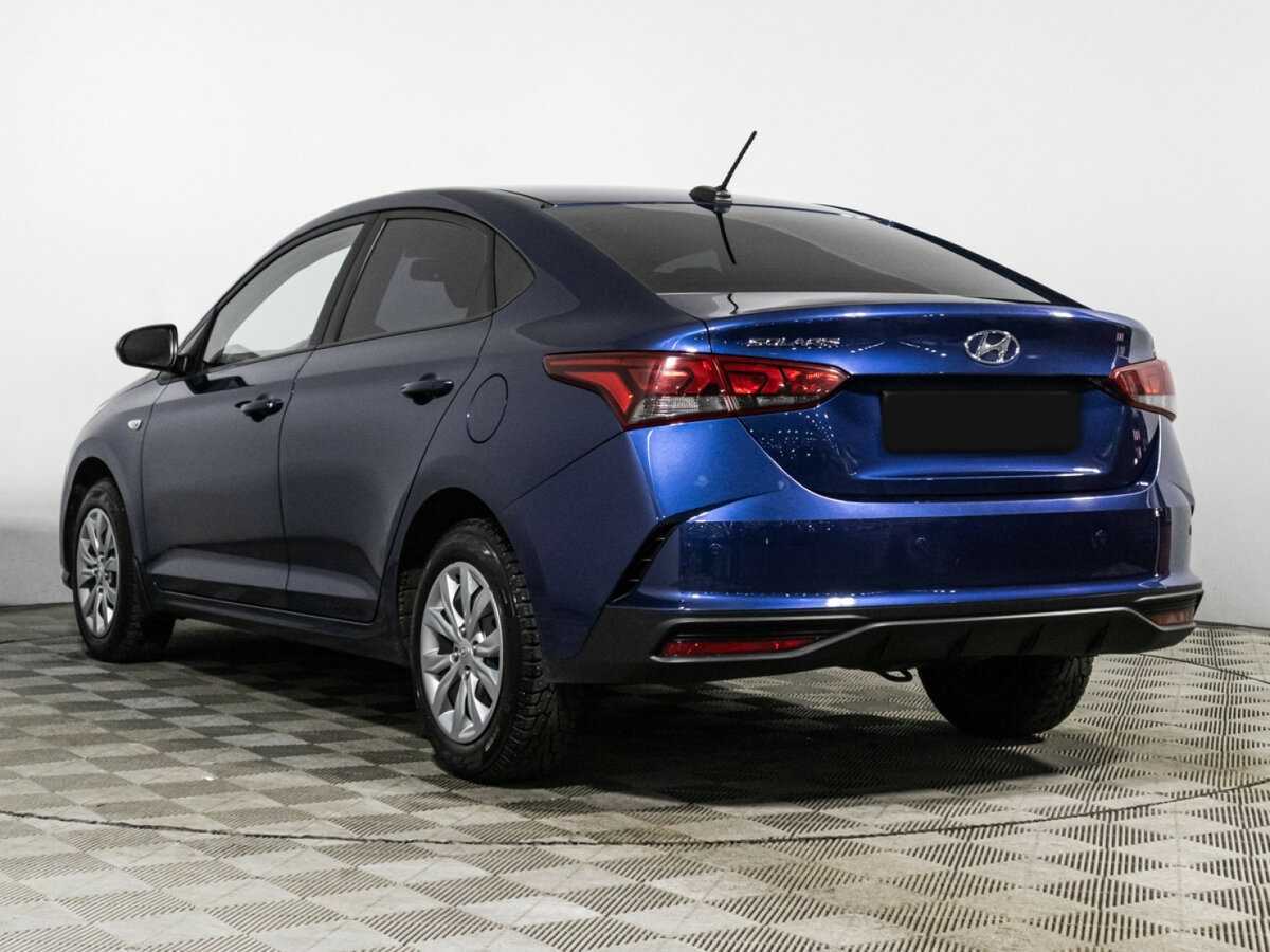 Hyundai Solaris с пробегом — 2021 год. Фото: #6