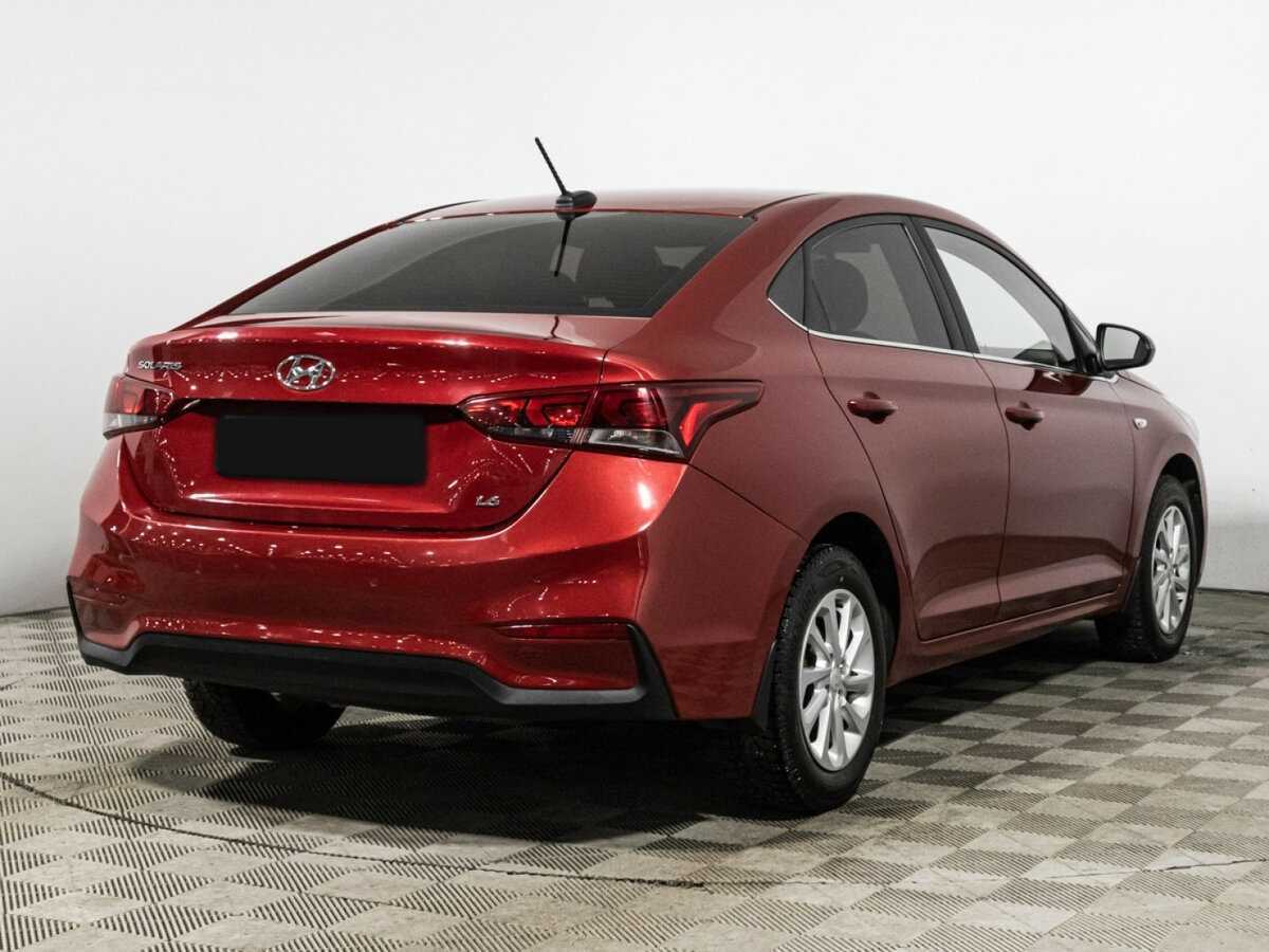 Hyundai Solaris с пробегом — 2017 год. Фото: #4