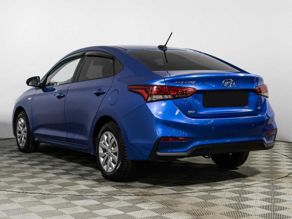 Hyundai Solaris с пробегом — 2019 год. Фото: #6