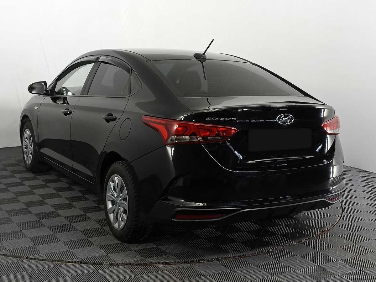 Hyundai Solaris с пробегом — 2021 год. Фото: #6