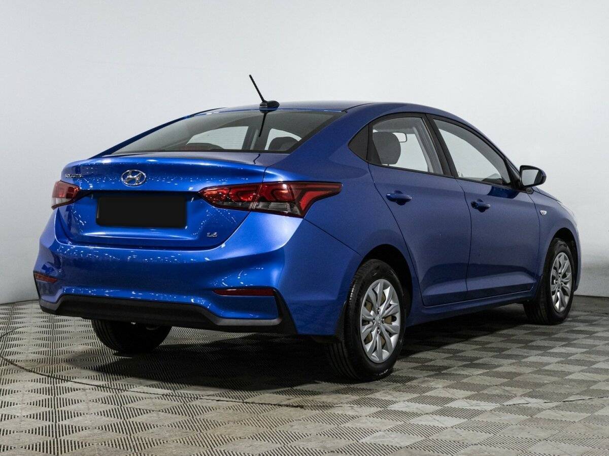 Hyundai Solaris с пробегом — 2019 год. Фото: #4