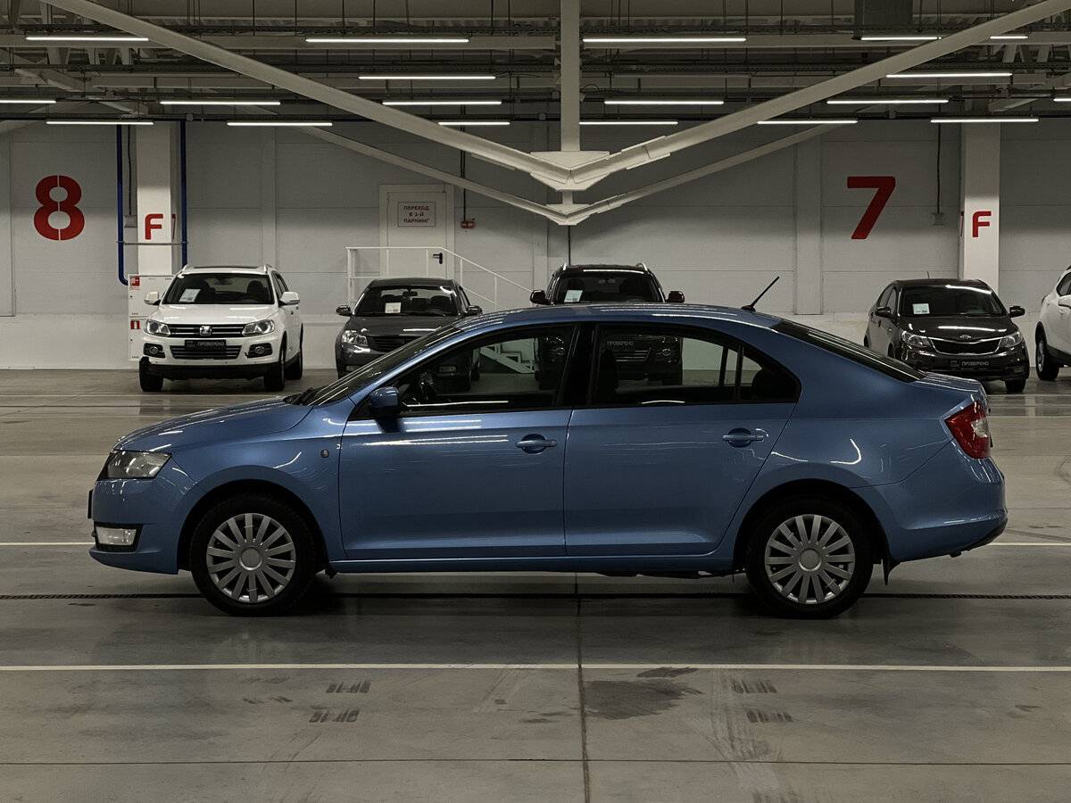 Skoda Rapid с пробегом — 2016 год. Фото: #7