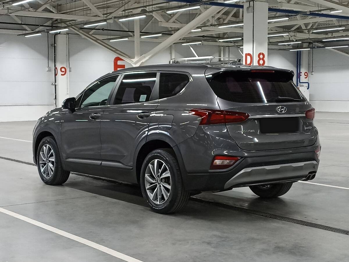 Hyundai Santa Fe с пробегом — 2019 год. Фото: #6