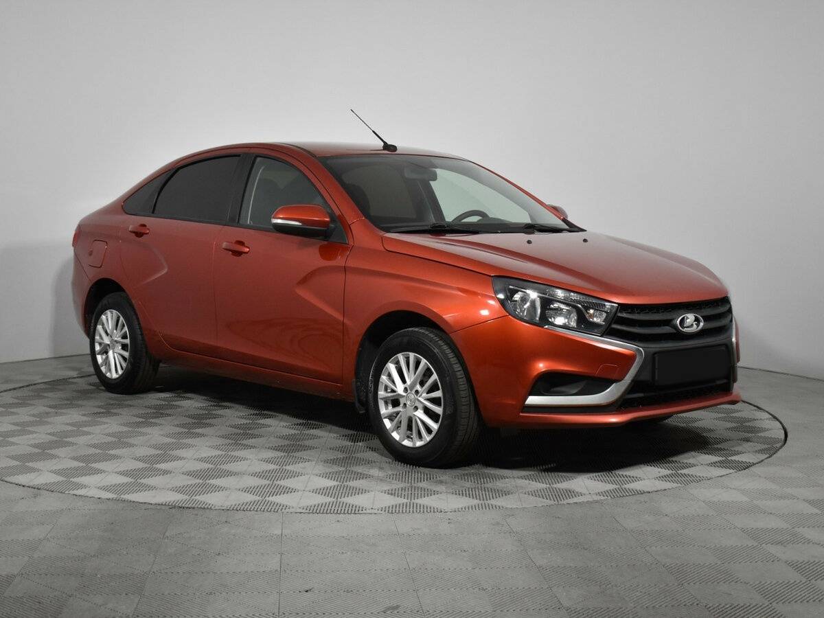 Lada (ВАЗ) Vesta с пробегом — 2016 год. Фото: #2
