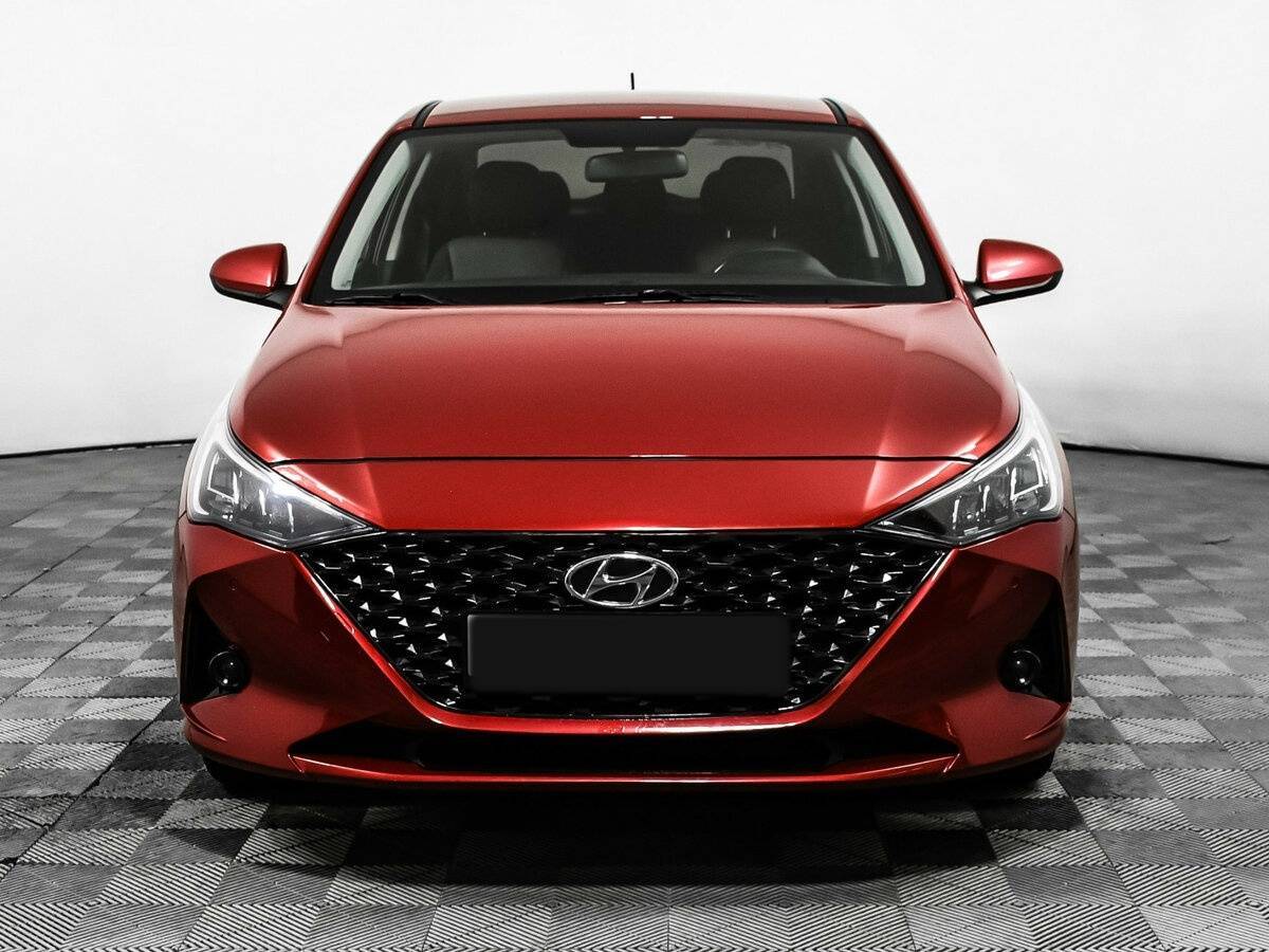 Hyundai Solaris с пробегом — 2021 год. Фото: #1