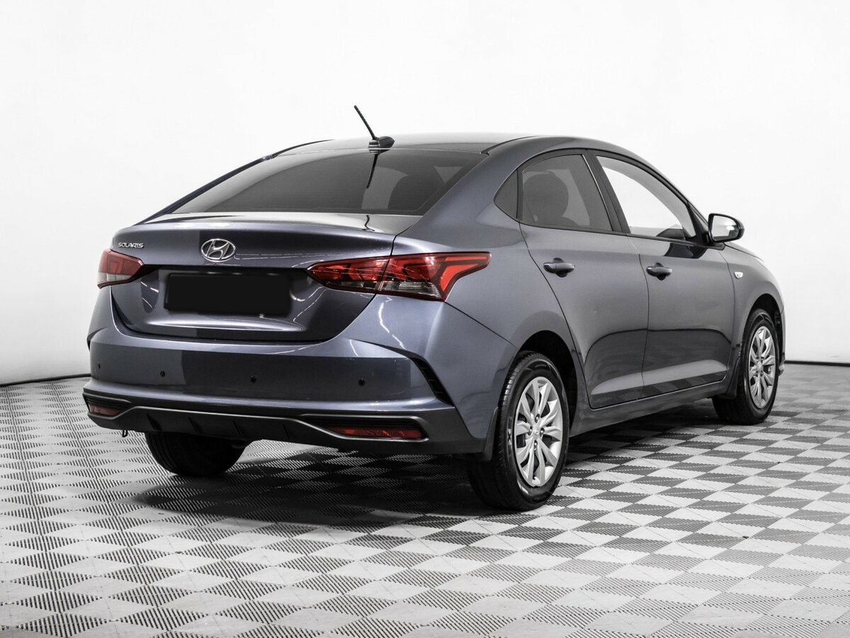 Hyundai Solaris с пробегом — 2021 год. Фото: #4