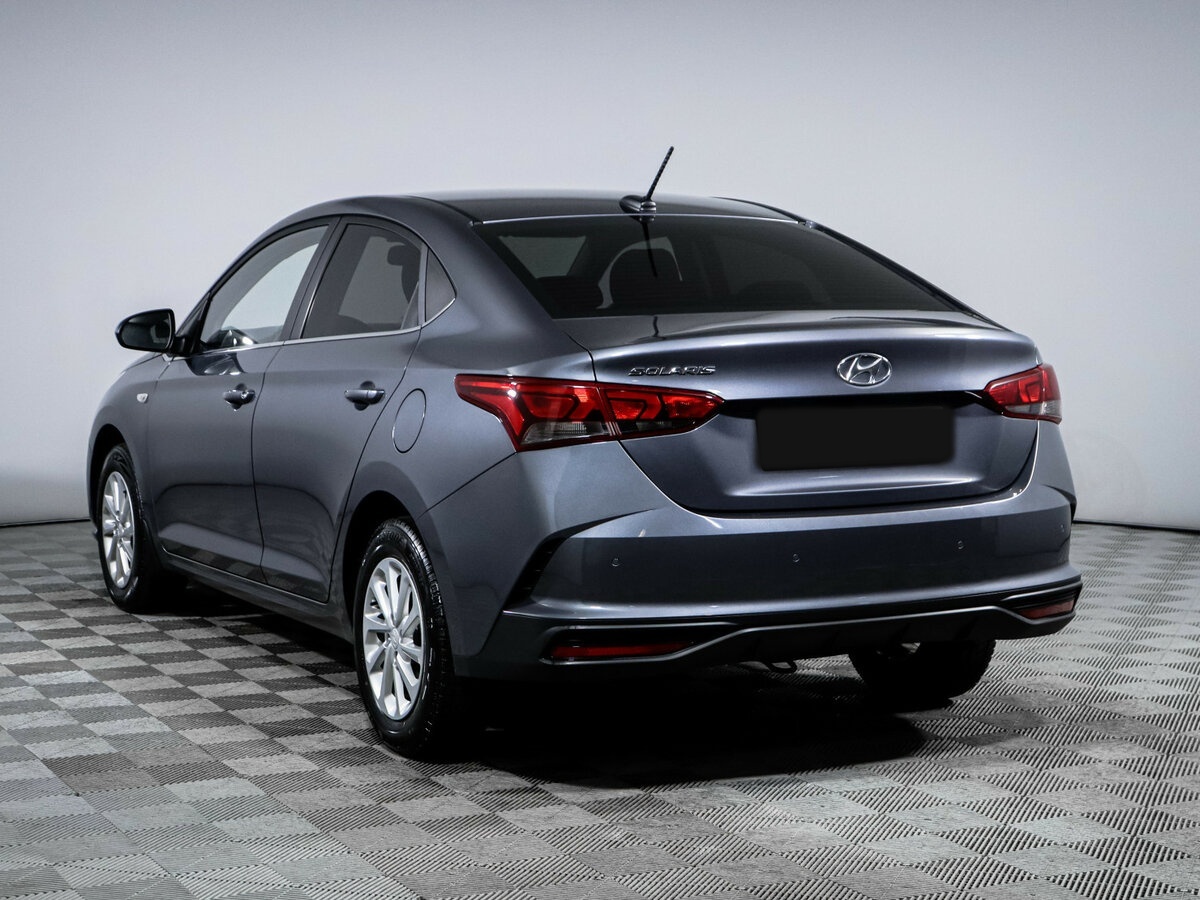 Hyundai Solaris с пробегом — 2021 год. Фото: #5